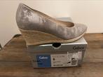 Nieuw! Zilvergrijze pump van Gabor maat 39, Gabor, Ophalen of Verzenden, Zo goed als nieuw, Espadrilles of Moccasins