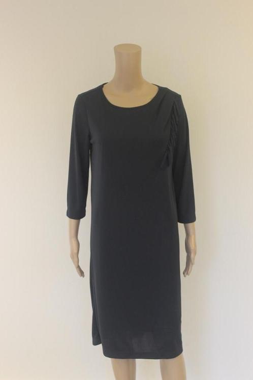 Didi donkerblauwe jurk maat M, Kleding | Dames, Jurken, Zo goed als nieuw, Maat 38/40 (M), Blauw, Knielengte, Ophalen of Verzenden