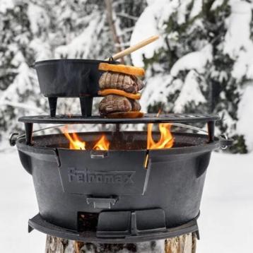 🔴 🔥 Barebones Cowboy Vuurkorf Grillrooster🔥 beschikbaar voor biedingen