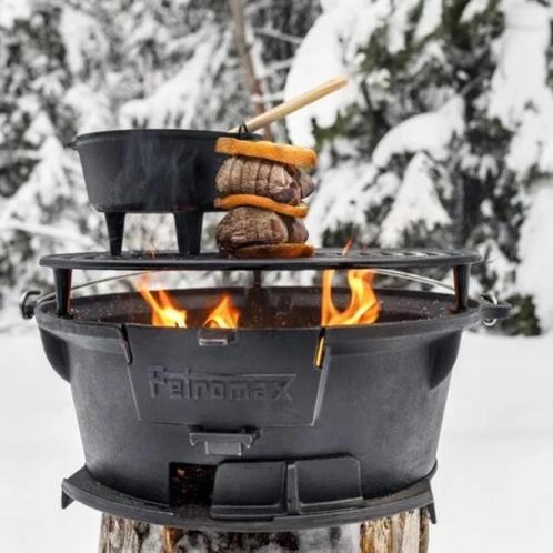 🔴 🔥 Barebones Cowboy Vuurkorf Grillrooster🔥, Tuin en Terras, Barbecue-accessoires, Nieuw, Ophalen