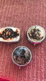 Pillendoosjes teckel, Verzamelen, Ophalen of Verzenden, Zo goed als nieuw, Hond of Kat, Overige typen