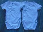 Hema set 2x romper wit maat 68 overslagrompers rompers, Nacht- of Onderkleding, Ophalen of Verzenden, Zo goed als nieuw, Hema