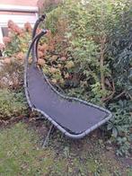 Schommel hang ligstoel met wit kussen, Ophalen, Zo goed als nieuw