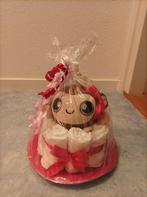 Luiertaart roze. Meisje kraamcadeau babyshower kraamfeest, Kinderen en Baby's, Ophalen of Verzenden