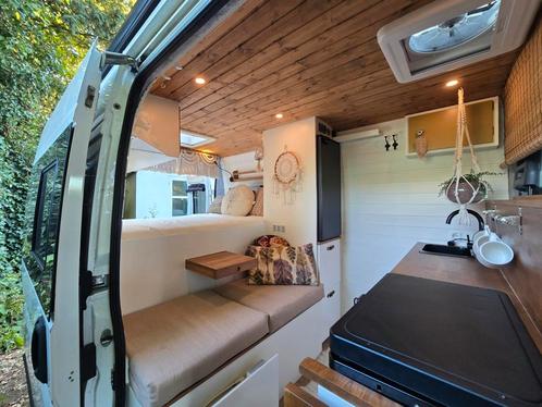 Unieke, complete, offgrid buscamper L2H2 te koop,tiny house, Caravans en Kamperen, Campers, Particulier, tot en met 2, Buscamper of Camperbus