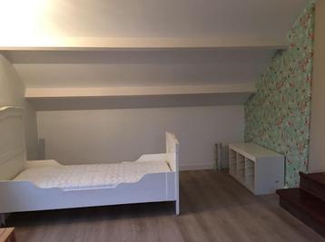 Wit houten kajuit bed 90x200 (Van Dijk & co) beschikbaar voor biedingen