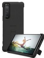 Style cover Sony Xperia 5 III Zwart, Ophalen of Verzenden, Nieuw, Hoesje of Tasje