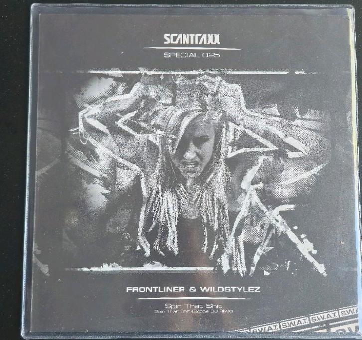 Frontliner & Wildstylez – Spin That Shit/Remix, Cd's en Dvd's, Vinyl | Dance en House, Gebruikt, 12 inch, Ophalen of Verzenden