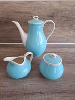 Koffiepot en roomstel Keralux Boch Freres Belgium vintage, Antiek en Kunst, Ophalen of Verzenden