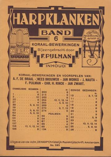 F.Pijlman - HARPKLANKEN - BAND 6 beschikbaar voor biedingen