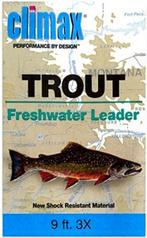 Climax trout freshwater leader | 360 cm 856, Watersport en Boten, Hengelsport | Vliegvissen, Hegebeintumerdyk 10, 9172 PJ Ferwert