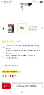 Oplegslot SKG** met 3 sleutels, Doe-het-zelf en Verbouw, Hang- en Sluitwerk, Ophalen of Verzenden, Gebruikt, Slot