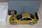 SALE !! BMW M3 E46 GTR street phoenix yellow Minichamps WRH, Hobby en Vrije tijd, Modelauto's | 1:18, Ophalen of Verzenden, Zo goed als nieuw