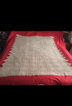 Handgemaakt Gehaakt Bed Sprei, / Kleed, Ophalen of Verzenden, Zo goed als nieuw, Tweepersoons, Wit