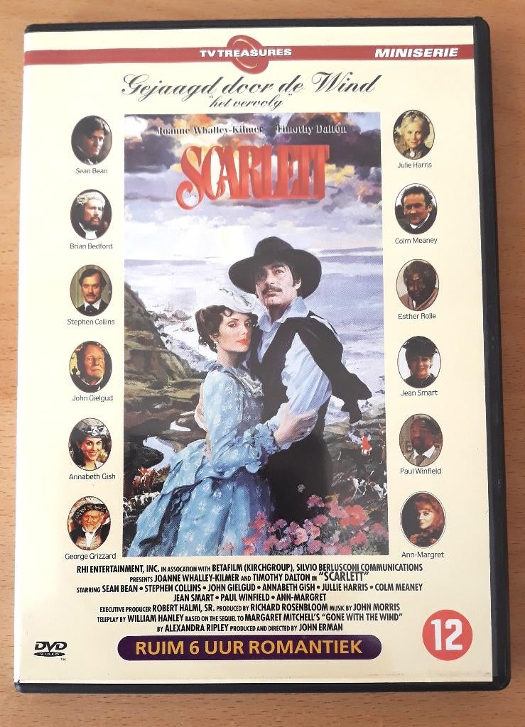 Scarlett - Het vervolg van gejaagd door de wind - 2dvd, Cd's en Dvd's, Vanaf 12 jaar, Ophalen of Verzenden, Zo goed als nieuw