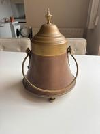 Koperen rokje doofpot gebruineerd, Ophalen of Verzenden