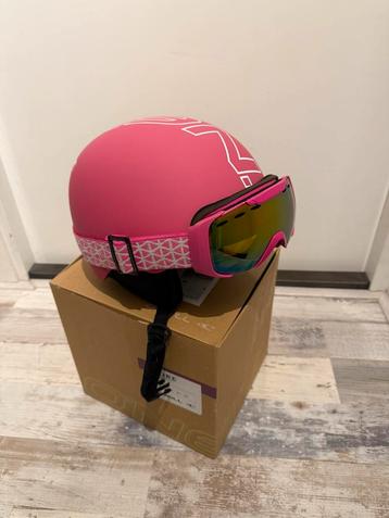 O’neill roze Skihelm met skibril - veilig de piste op! beschikbaar voor biedingen