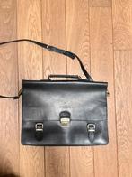 Arthur & Aston leren aktetas / schoudertas – zwart, Ophalen of Verzenden, Zo goed als nieuw, Zwart, Leer
