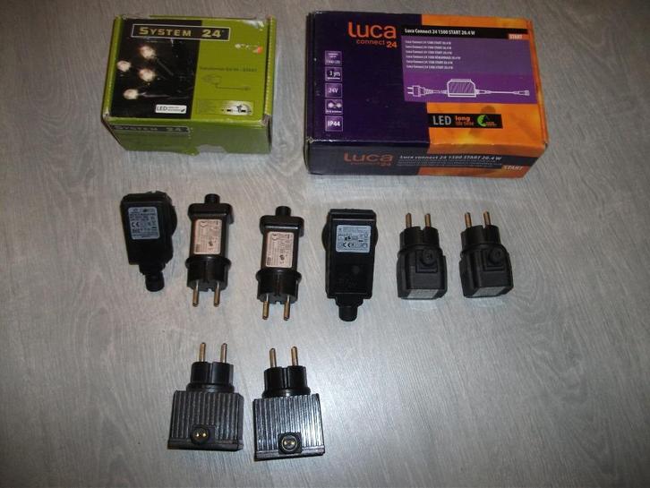 Diverse Adapters/Transformator 24v Aangeboden (kerst), Diversen, Kerst, Zo goed als nieuw, Ophalen of Verzenden