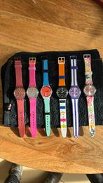 Partij Swatch horloges, Sieraden, Tassen en Uiterlijk, Horloges | Dames, Ophalen of Verzenden, Gebruikt, Kunststof, Swatch