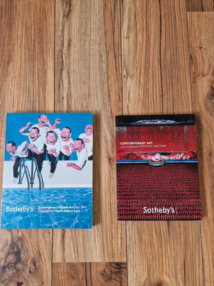 Sotheby's Veilingcatalogi Chinese Kunst & Hedendaagse Kunst, Boeken, Catalogussen en Folders, Zo goed als nieuw, Catalogus, Ophalen of Verzenden