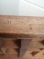 OUDE HOUTEN VINTAGE LETTERBAK MOOIE STAAT VERKEREND 52X56 CM, Antiek en Kunst, Curiosa en Brocante, Ophalen of Verzenden