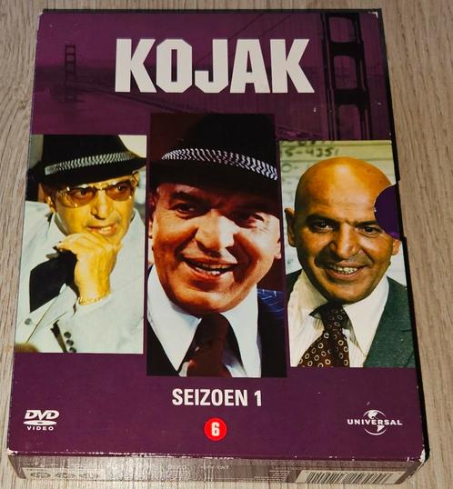 Kojak - Seizoen 1 - 6DVD Box, Cd's en Dvd's, Dvd's | Tv en Series, Zo goed als nieuw, Ophalen of Verzenden