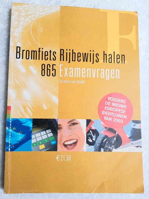 Bromfiets rijbewijs halen (ISBN 9789067990868), Boeken, Studieboeken en Cursussen, Zo goed als nieuw, Niet van toepassing, Alpha