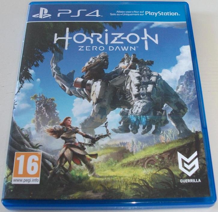 PS4 Game *** HORIZON ***, Spelcomputers en Games, Games | Sony PlayStation 4, Zo goed als nieuw, Avontuur en Actie, 1 speler, Vanaf 16 jaar