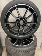 Mercedes W205 19” winterset, 19 inch, Gebruikt, 255 mm, Banden en Velgen