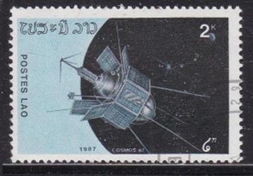 3348 - Laos michel 990 gestempeld , Cosmos 87 beschikbaar voor biedingen