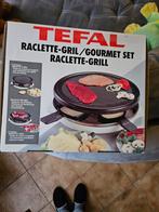 Tefal raclette-grill/gourmet set, Ophalen of Verzenden, Gebruikt, 4 t/m 7 personen