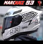 Marc Marquez SHOEI helm stickersets -Premium kwaliteit, Verzenden
