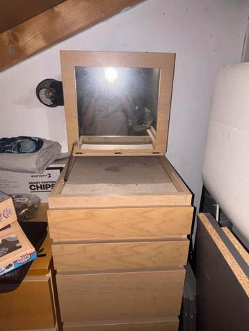 Ikea Malm ladekast met spiegel - afbeelding 6