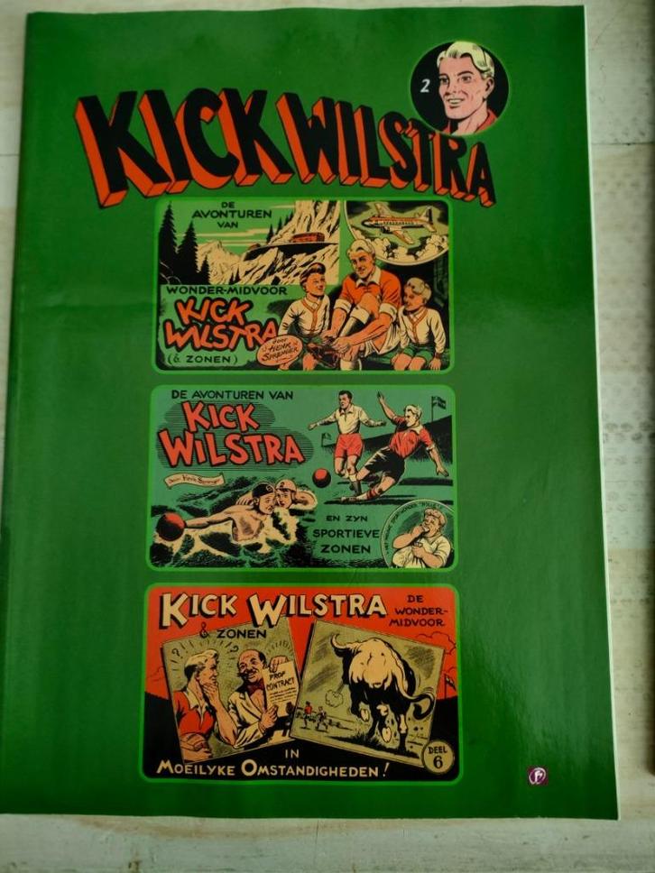 KICK WILSTRA door Henk Sprenger, Boeken, Stripboeken, Gelezen, Meerdere stripboeken, Ophalen of Verzenden