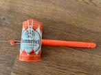 Dommelsch plastic oranje draaitrommel, Ophalen of Verzenden, Zo goed als nieuw, Glas of Glazen, Overige merken