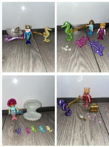 Playmobil zeemeerminnen / mannen / kinderen beschikbaar voor biedingen