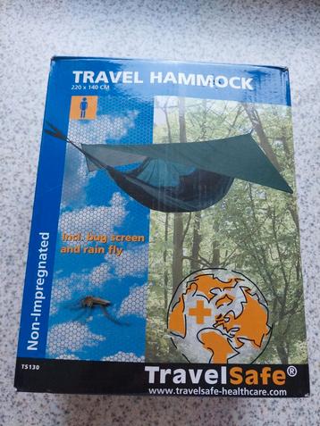 TravelSafe Travel Hammock - Hangmat met Muggenscherm beschikbaar voor biedingen
