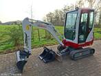 Takeuchi TB216 | bj2022 | 1514 uur | 3 bakken, Zakelijke goederen, Machines en Bouw | Kranen en Graafmachines, -, Niet opgegeven