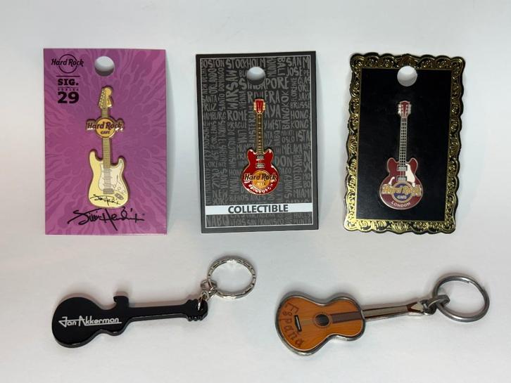 Hard Rock Cafe Fender Jimi Hendrix Gibson ES335 Jan Akkerman, Muziek en Instrumenten, Snaarinstrumenten | Gitaren | Elektrisch