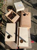 Nestkasten gouldamadines, Dieren en Toebehoren, Vogels | Hokken en Kooien, Ophalen, Zo goed als nieuw, Hout, Broedkooi of Kweekkooi