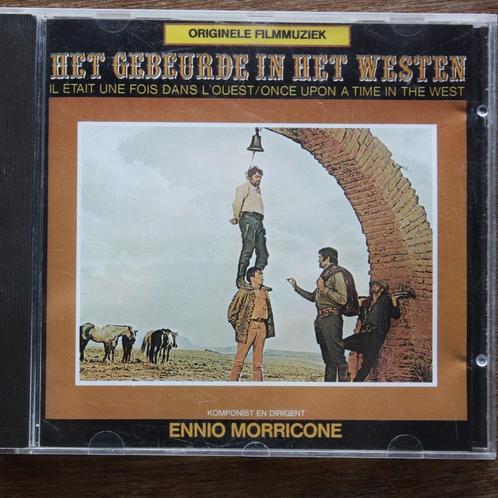 CD..Ennio Morricone  ---  Het gebeurde in het westen, Cd's en Dvd's, Cd's | Filmmuziek en Soundtracks, Zo goed als nieuw, Ophalen of Verzenden