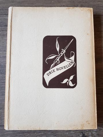 Boek : Drie novellen -- boekenweekgeschenk -- 1939 beschikbaar voor biedingen