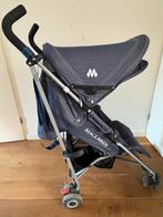 Maclaren Quest kinderwagen jeans uitvoering complete set, Gebruikt, Verstelbare duwstang, Ophalen, Kinderwagen