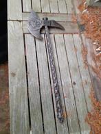 Zware Gietijzeren Vechtbijl - 61,5 cm, Ophalen of Verzenden