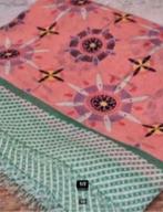Becksondergaard - Prachtige Hand printed shawl - Nieuw