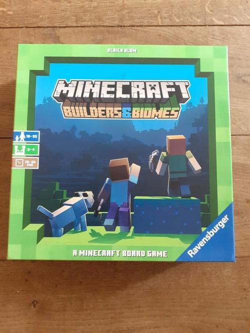 Minecraft Builders & Biomes bordspel nieuw, Hobby en Vrije tijd, Gezelschapsspellen | Bordspellen, Nieuw, Ophalen of Verzenden