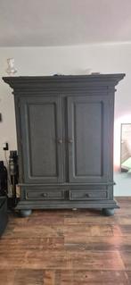 Grote houten kast, Ophalen, Gebruikt, Klassiek, 150 tot 200 cm