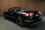 Saab 9-3 Cabrio 2.0T Aero Aut. Leer Climate PDC (bj 2004), 1998 cc, Zwart, 4 cilinders, Cabriolet