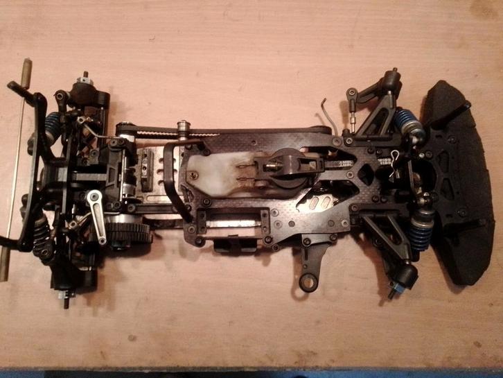 Mugen MTX4R 1/10 RC Raceauto, Hobby en Vrije tijd, Modelbouw | Auto's en Voertuigen, Gebruikt, Auto, Groter dan 1:32, Overige merken